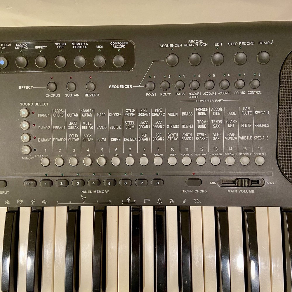 Technics KN800 Digital Keyboard - Tested - Works In Great Condition