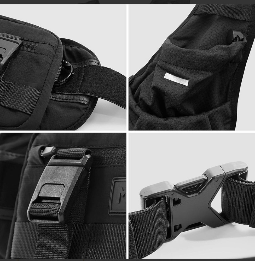 Packable Running Vest Hydration Backpack Adjustable Unisex NWT