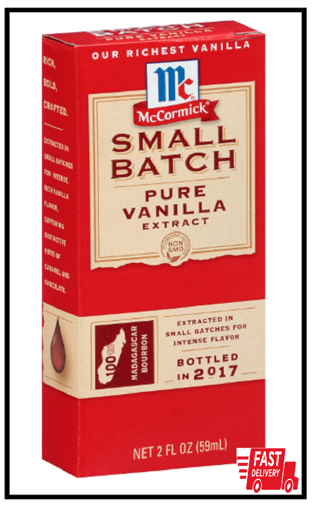 McCormick Vanilla Extract, Pure, Small Batch, Made with Madagascar Bourbon Vanil