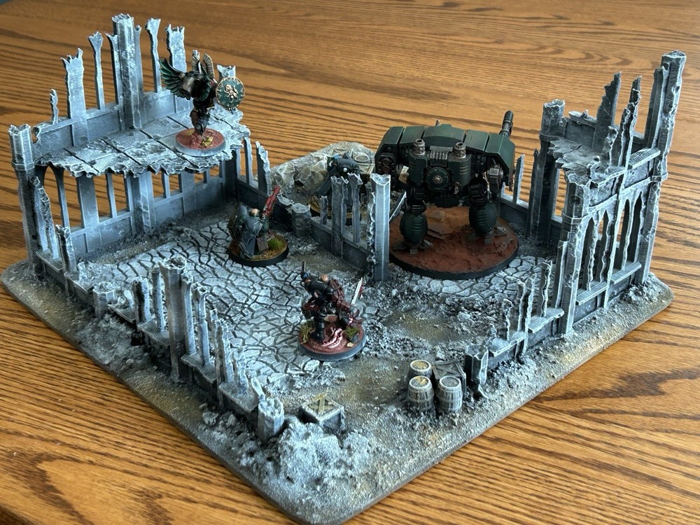 Tabletop Gaming Terrain Painted, Ready to Use