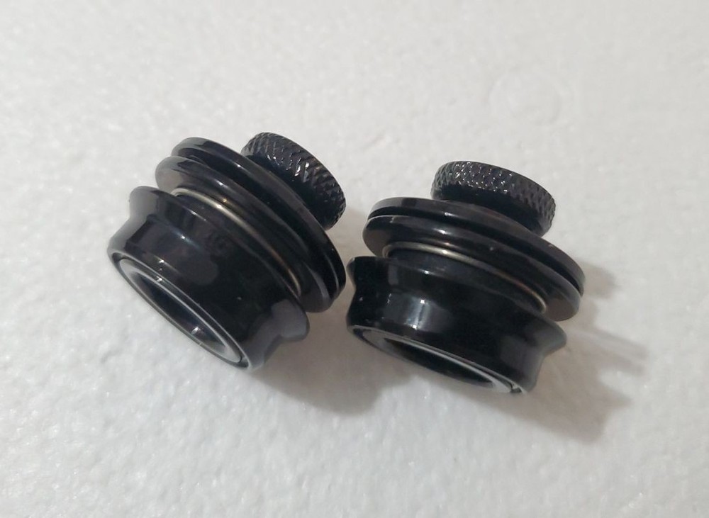 Zeppelin Guitar Strap Locking Ends Only, Black