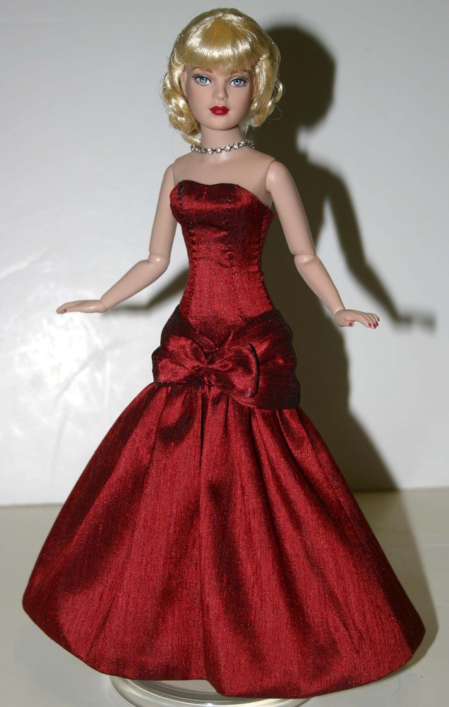 Starlight Gown Doll Clothes Sewing Pattern for 10" Tiny Kitty Tonner