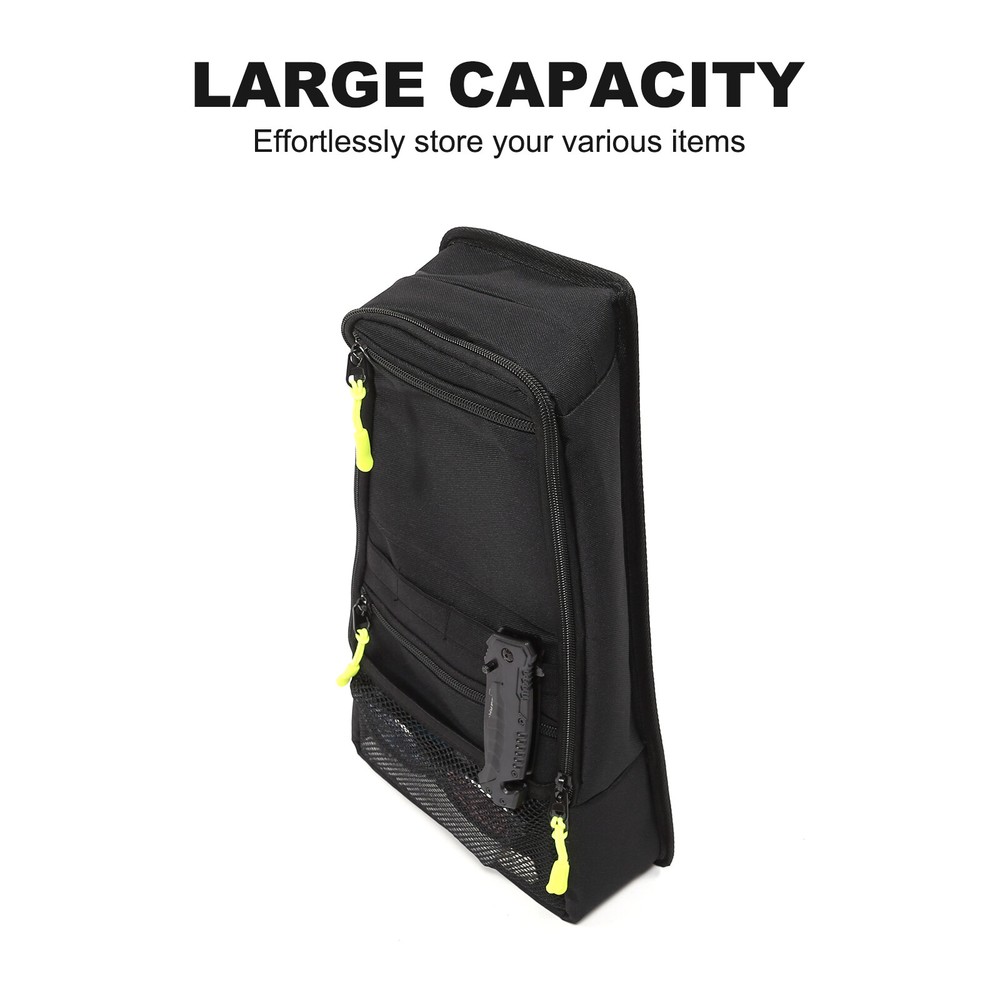Black Right Side Window Storage Pack Bag For Mercedes Benz GL 2006-2012