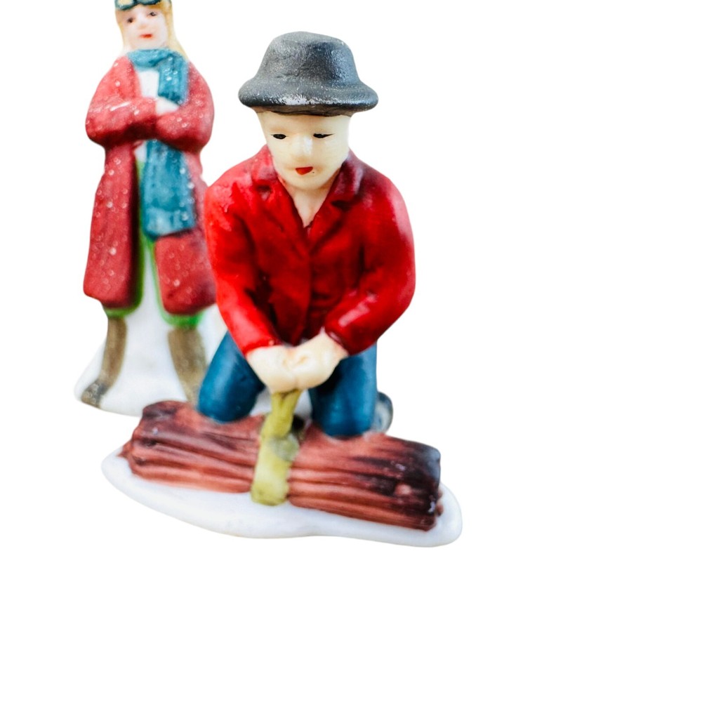 4 vtg Dept 56 figurines