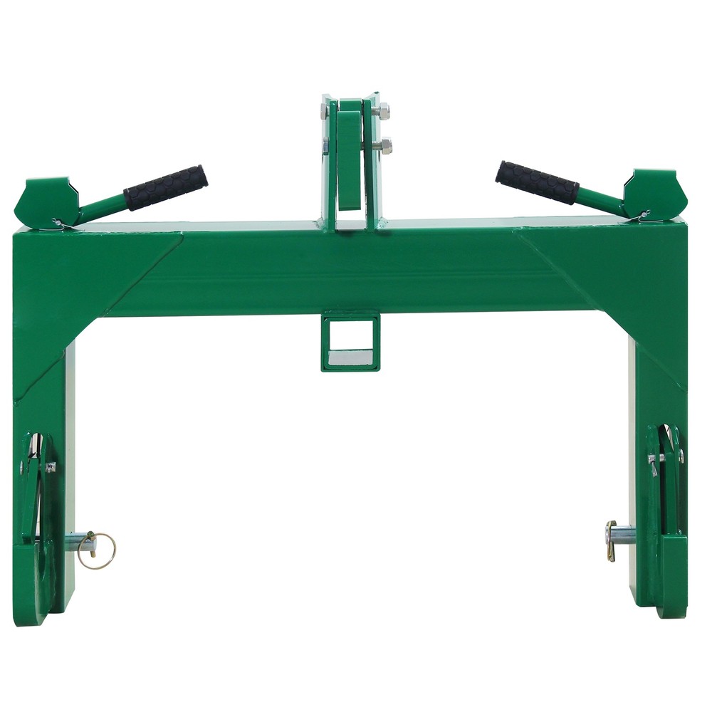 3 Point Quick Hitch Adapter for Category 1 & 2 w/ Adjustable Bolt Tractor 3000lb