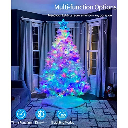 Christmas String Lights 100 LEDs Outdoor LED Fairy String 1 Pack Multicolor