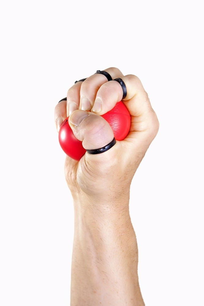 Handmaster Plus 3 Piece Physical Therapy Hand Exerciser (Colours May Vary)