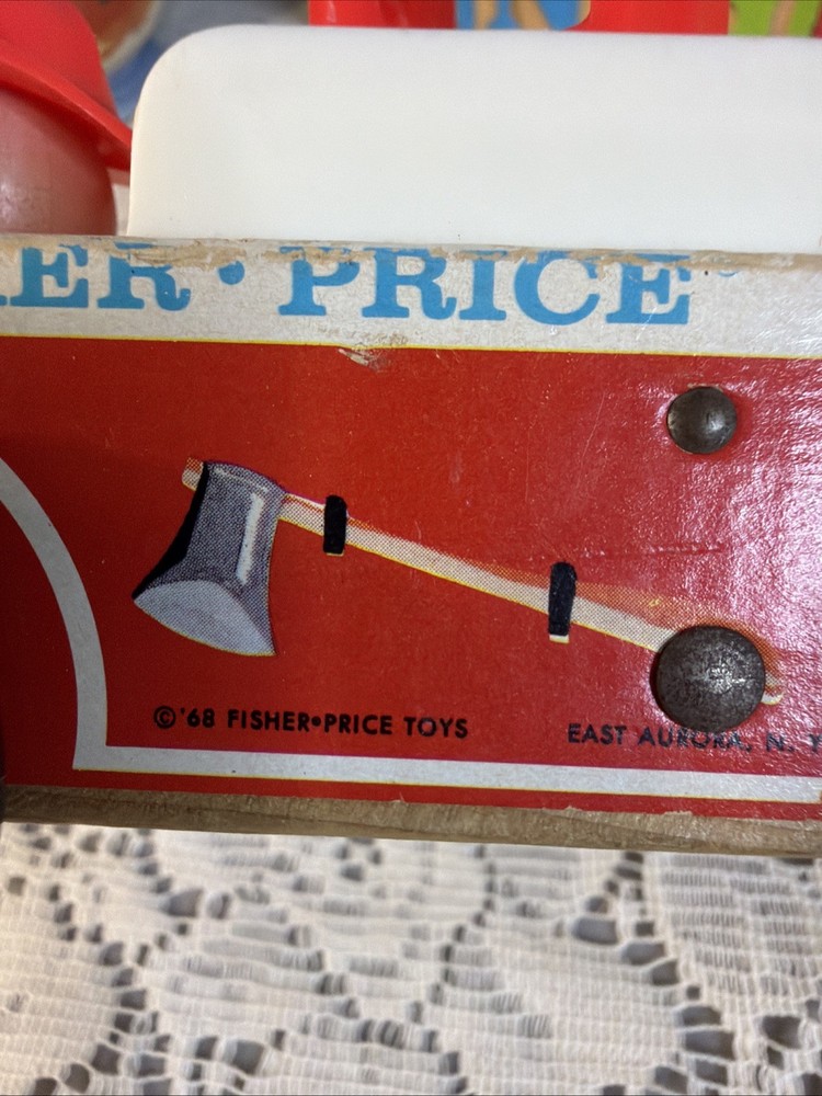 fisher price fire engine