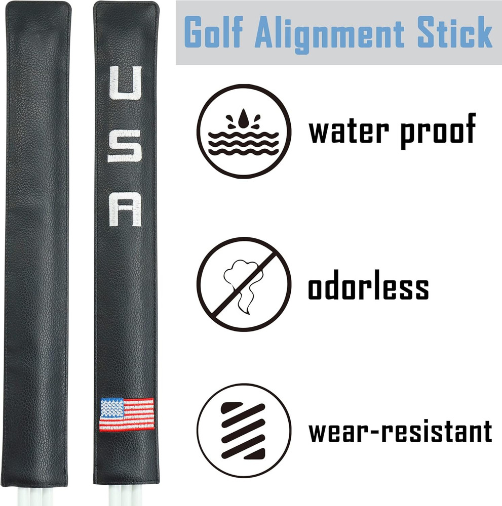 Golf Alignment Stick Cover Case Holder Hold at Least 3 Sticks