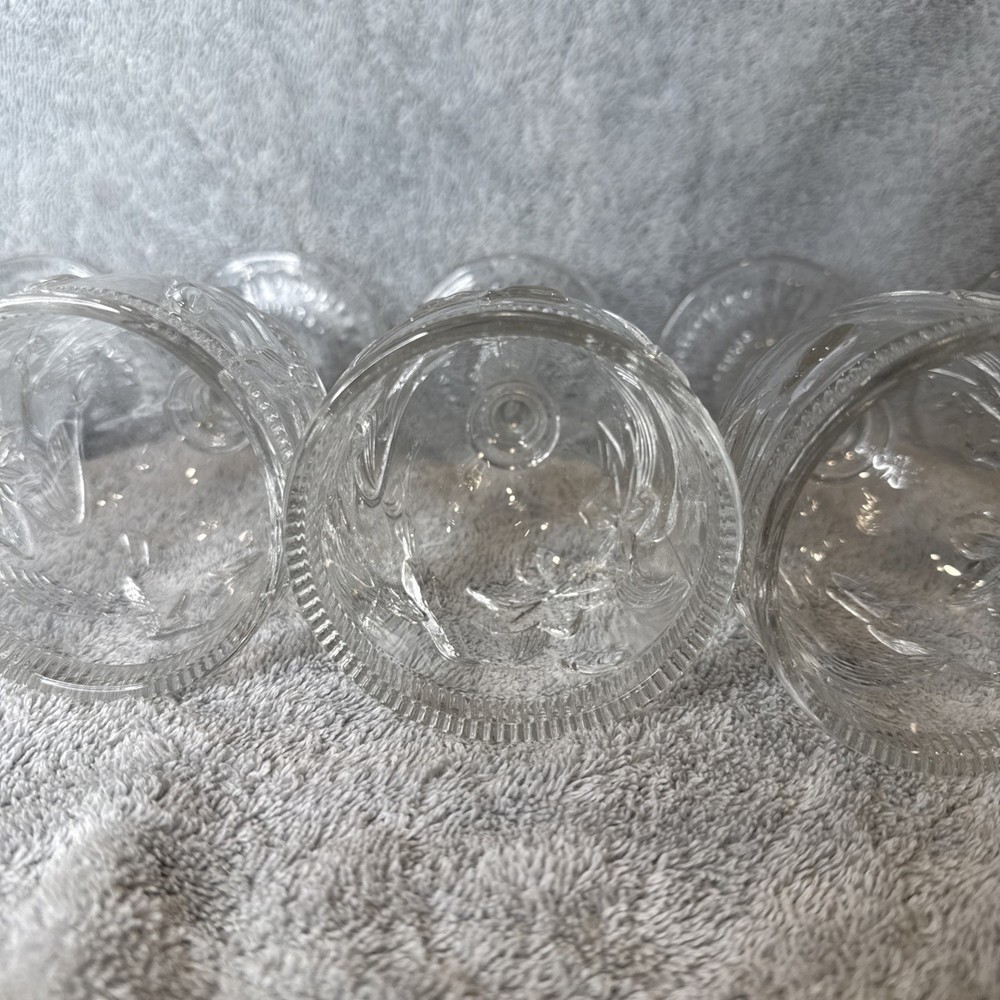 5 Hummingbird Water Glasses 7 “ Tall.