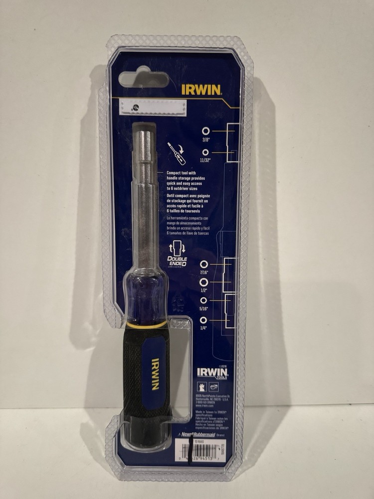 Irwin 4 pcs. Quick change Driver Screwdriver Lock n Load