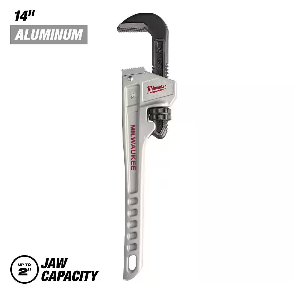 14 In. Aluminum Pipe Wrench