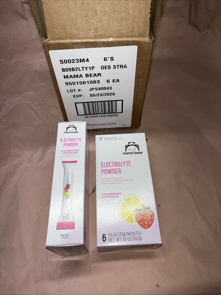 Mama Bear Electrolyte Powder 36 Packets