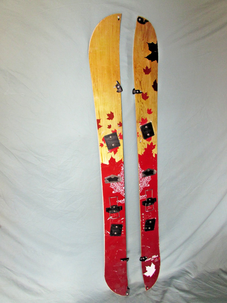 Option Free Plus SPLITBOARD snowboard 165cm with complete VOILE hardware kit! ~~