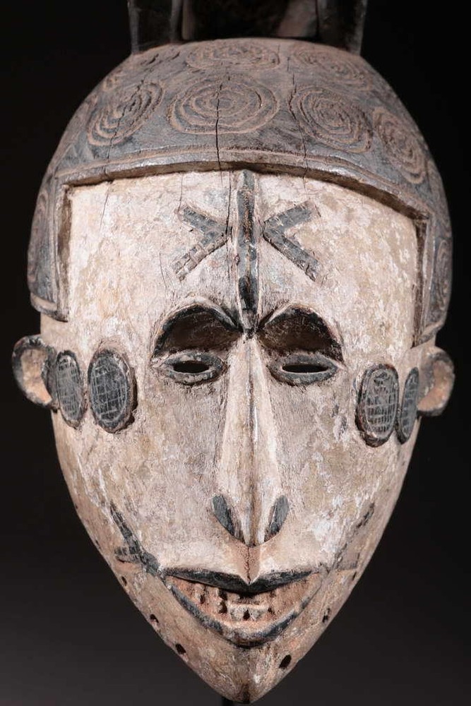 African Art Ibo Mask 797