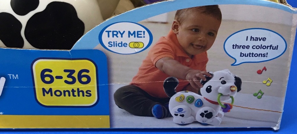 V Tech Educational Toy For Toddlers 6-36 Months Pull Sing Puppy Musical Activity