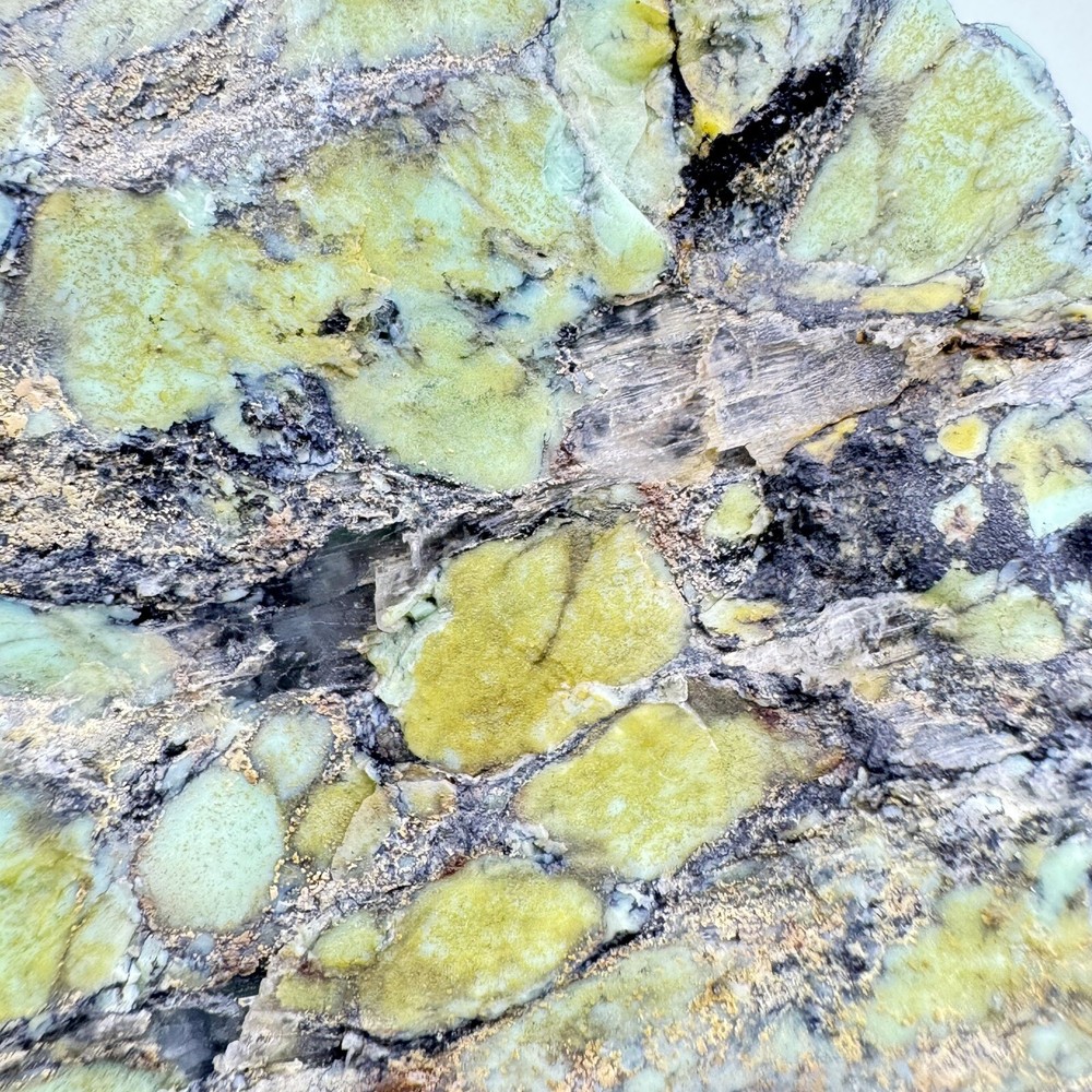 Natural Variscite 880 Grams Green Solid And Hard Great Looking Matrix