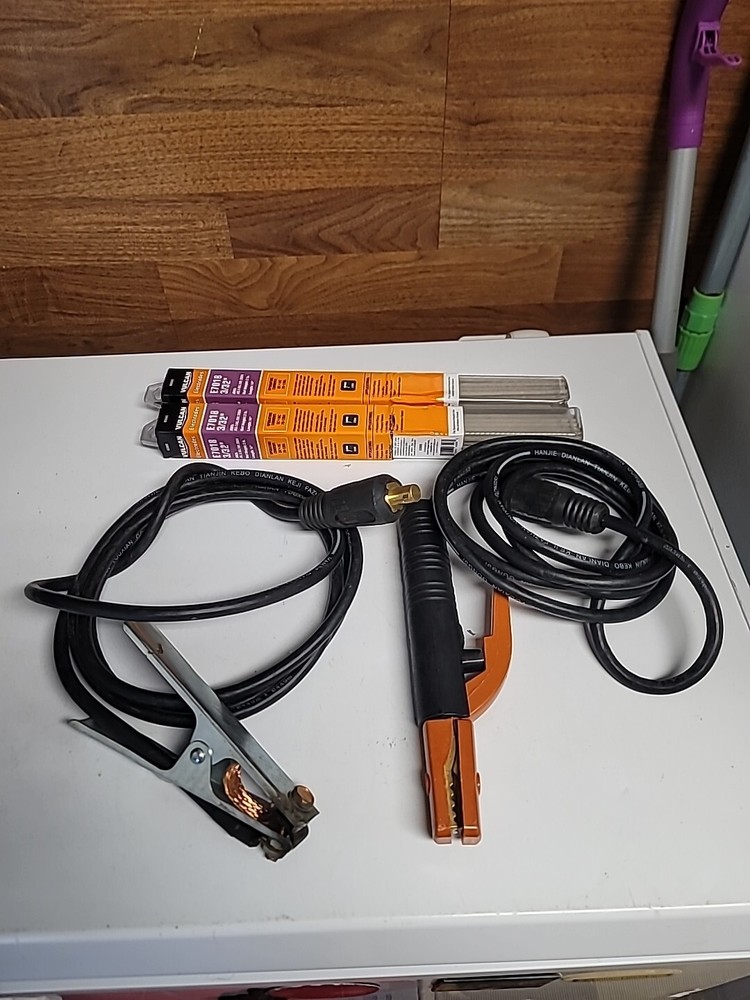 2Pcs Welding Electrode Holder Assembly Connector Stick Electrode Holder
