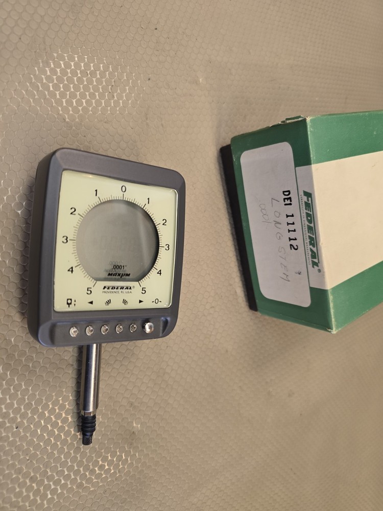 Federal DEI-11112 Maxum Digital Indicator 0.0001"