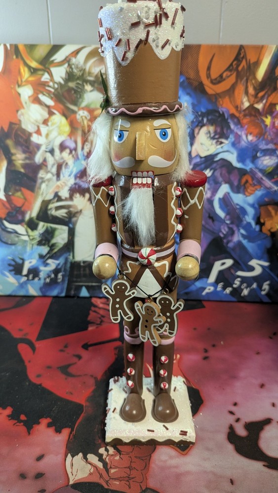 Holiday Lane 15" Gingerbread Nutcracker Macy's exclusive