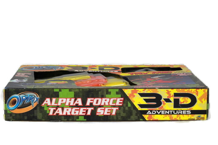 Imperial Toy 2010 Optrix 3 D Adventures Alpha Force Target Set
