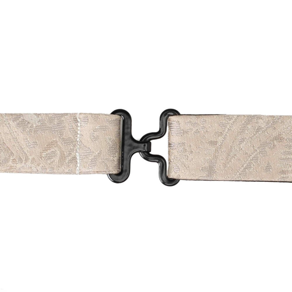 Tan Paisley Men's Bow Tie