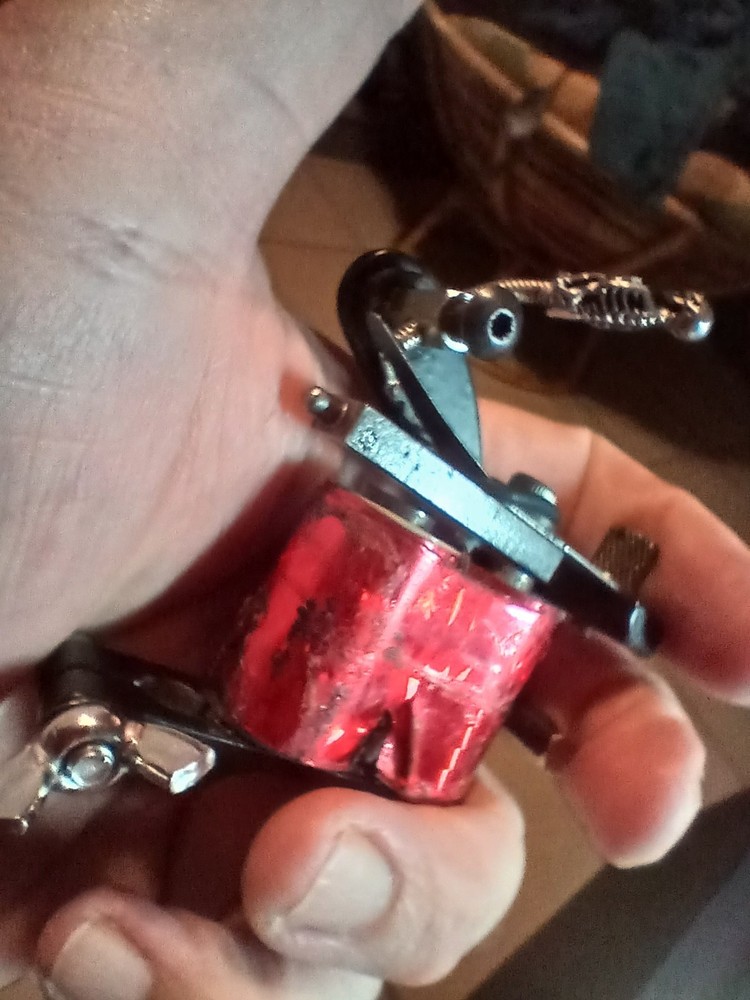 Spaulding Frame coil tattoo machine