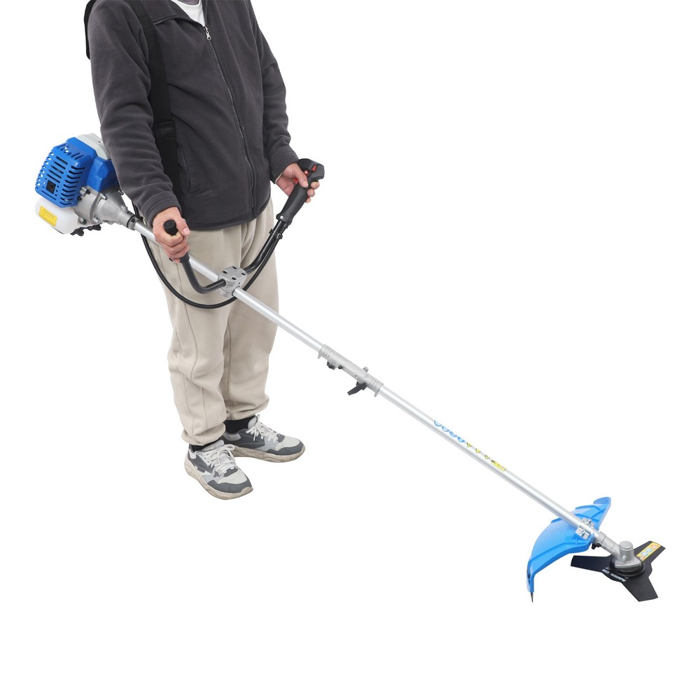Weed Wacker, Gas Powered Weed Wacker, Weed Trimmer With Handle & Shoulder Strap