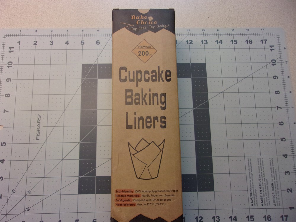 Bake Choice 200pcs Natural Tulip Cupcake Baking Liners