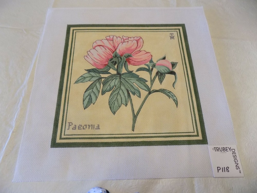 HAND PAINTED FLORAL PAEONIA