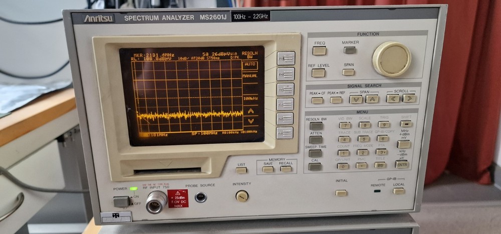 Anritsu MS2601J Spectrum Analyzer