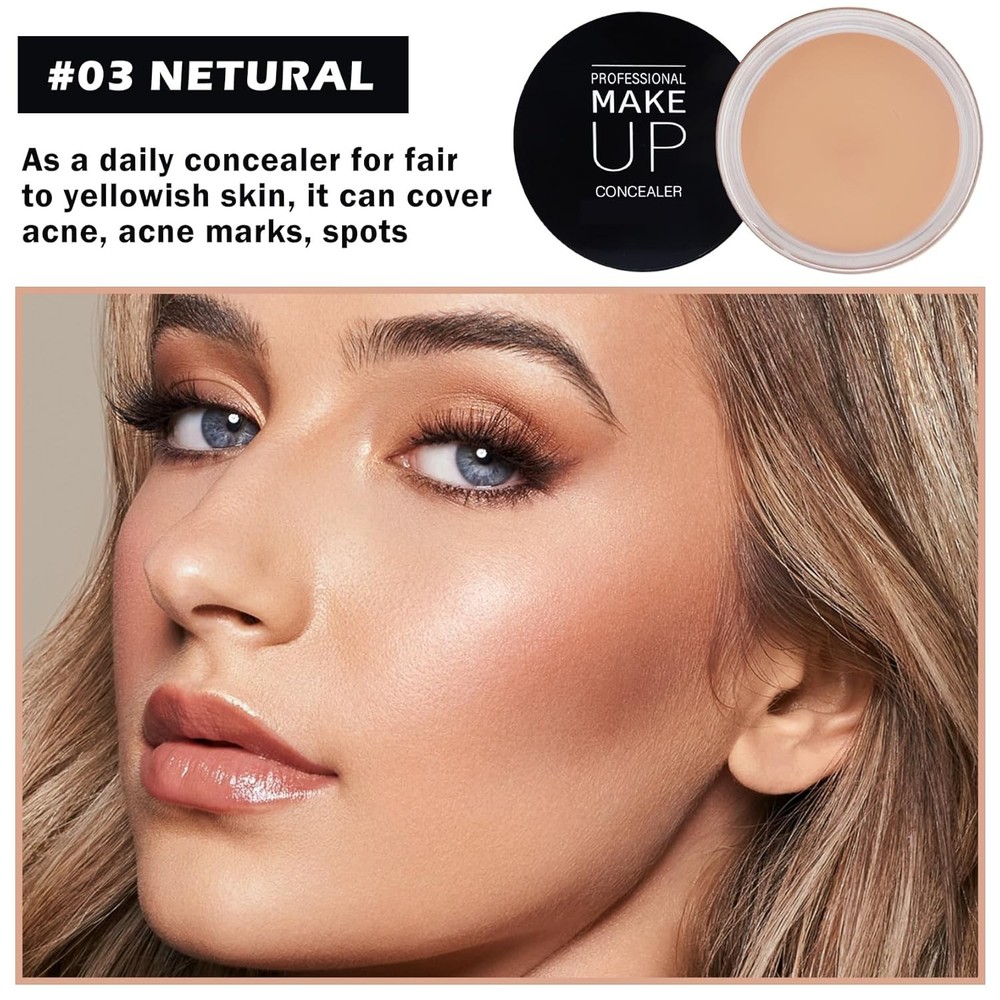 Under Eye Concealer for Dark Circles Color Corrector Pro Full Coverage Concealer