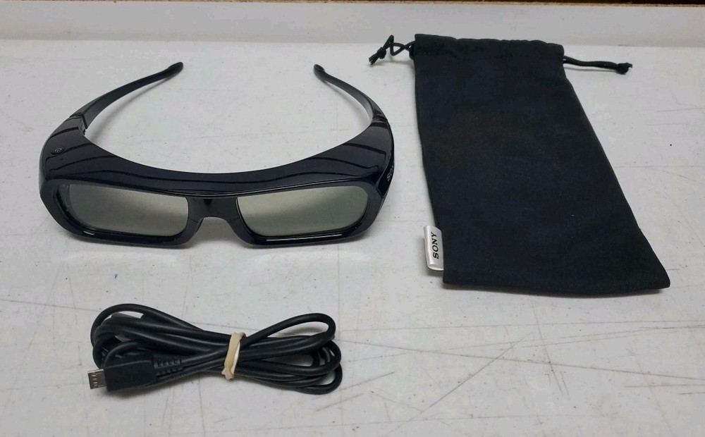 Sony Active 3D Glasses (TDG-BR250, Black) Pre-Owned *READ*
