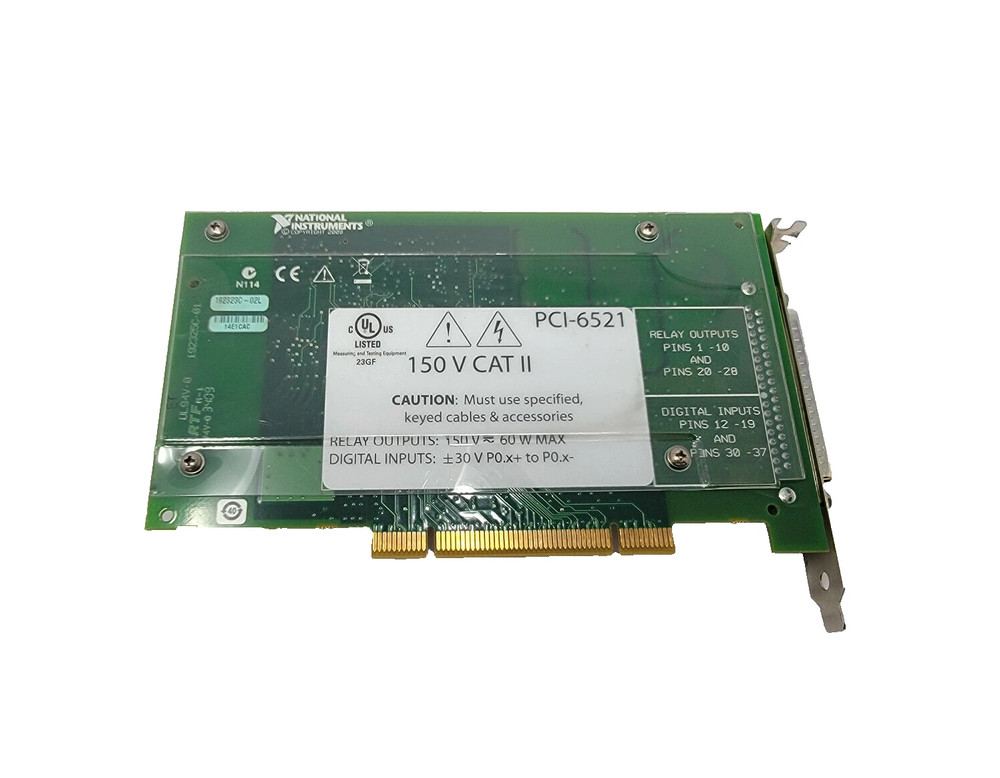 Tested Working National Instruments NI PCI-6521 Multifunction DAQ Module