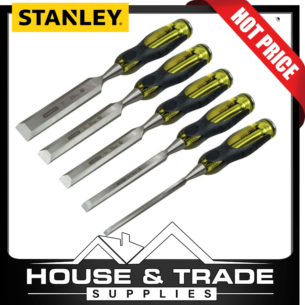 Stanley Chisel Set 5 Piece Thru Tang FATMAX 2-16-269