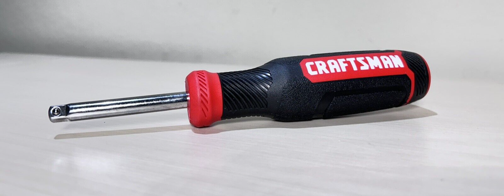 CRAFTSMAN HAND TOOLS 7-1/2" Long 1/4 socket nut driver extension spinner handle