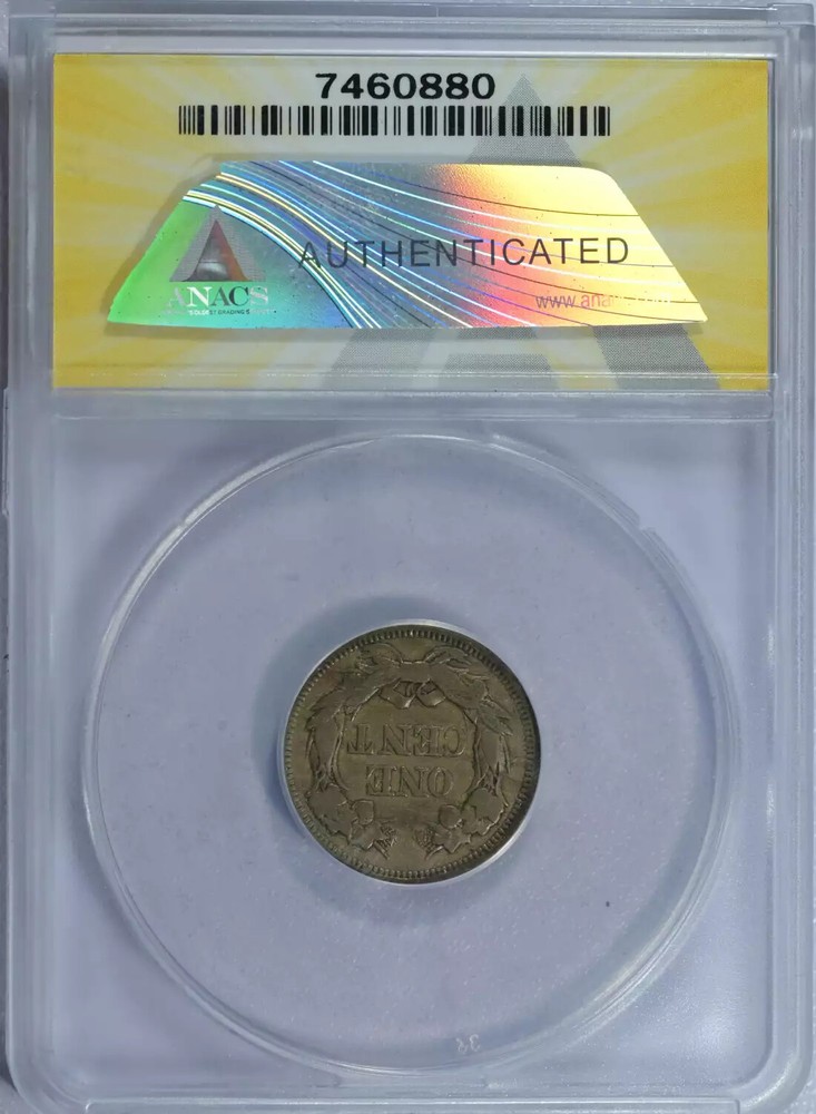 1857 Small Cents Flying Eagle ANACS VF-25