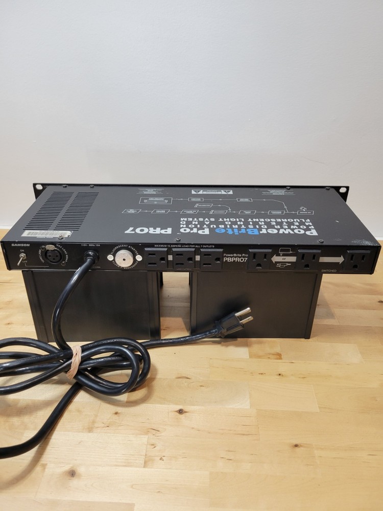 Samson PowerBrite Pro 7 power distribution center