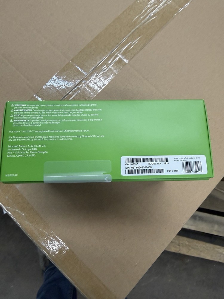 Special Edition Xbox X/S Controller Ghost Cipher Brand New