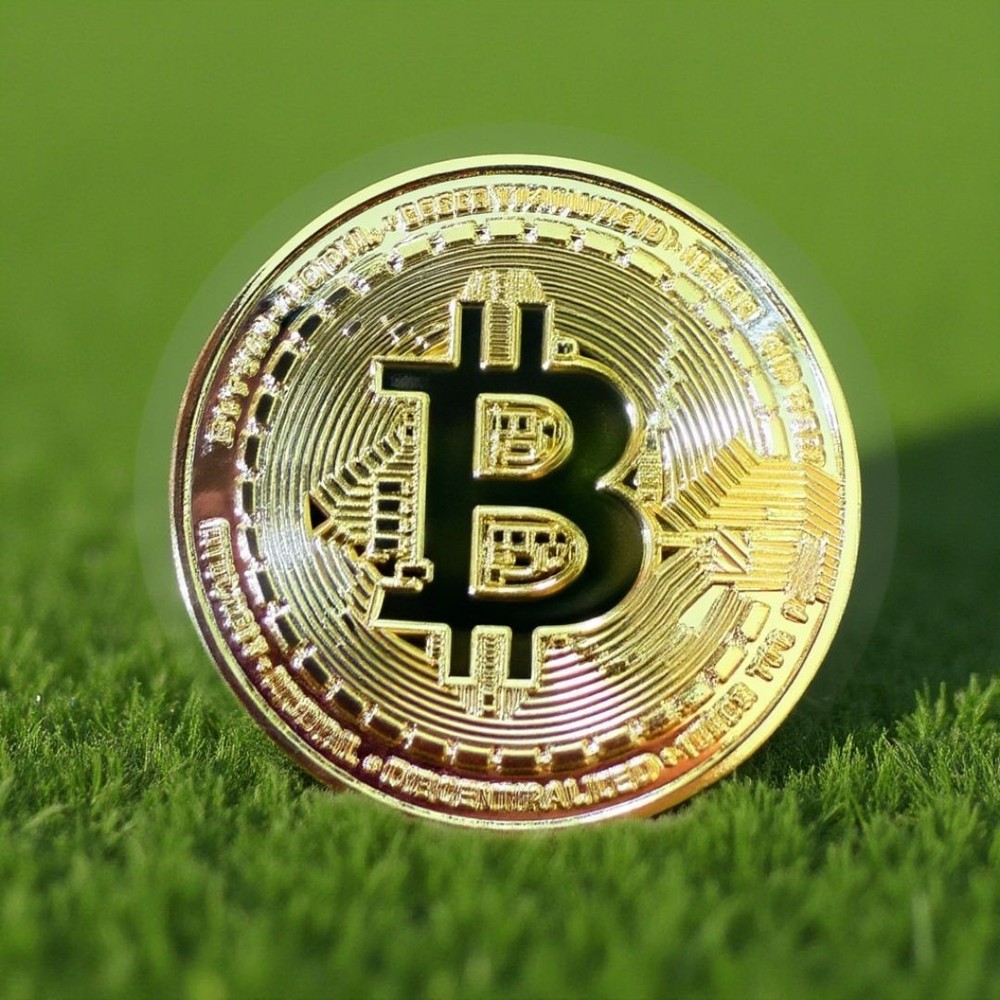 Bitcoin Magnetic Golf Ball Marker – Crypto Golf Accessory