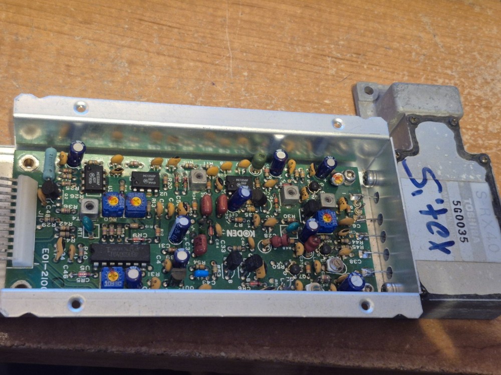 SI-TEX S-RX40 MIC FRONT END /W/ IF PCB EO1-2100 PREOWNED