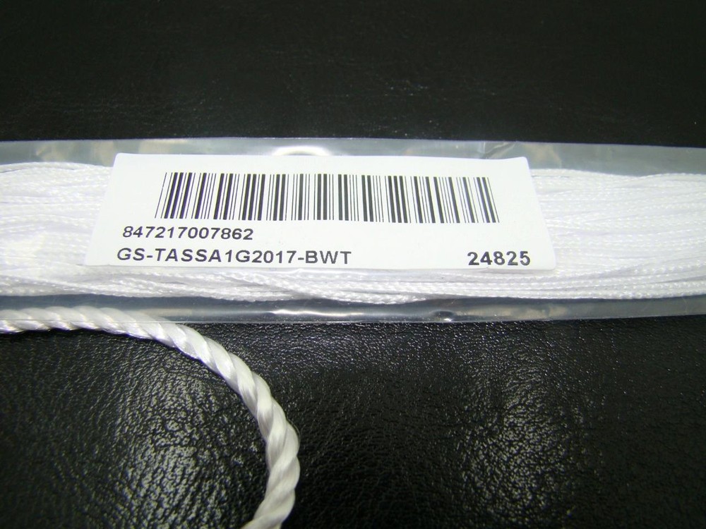 Graduation Tassels White New