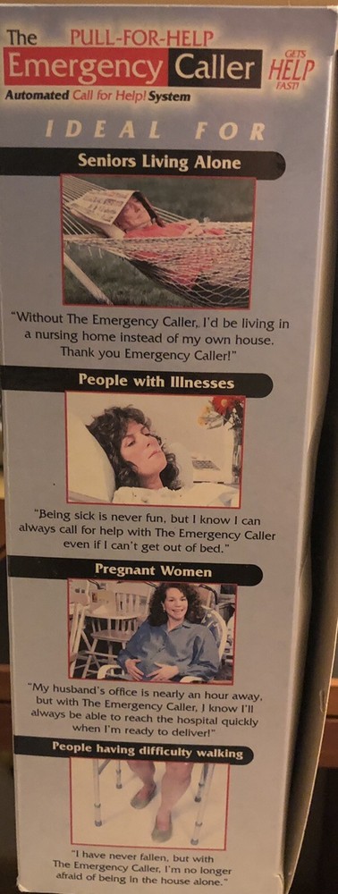 IT WORKS!! Pull for Help Emergency Caller!  Automated "Call for Help!" System