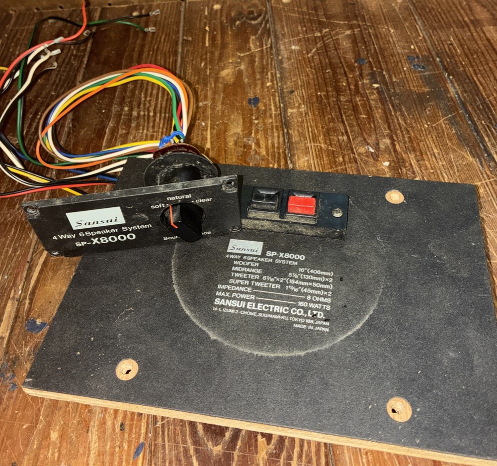 Sansui SP-X8000 4 Way 6 Speaker System Crossover Network (1).