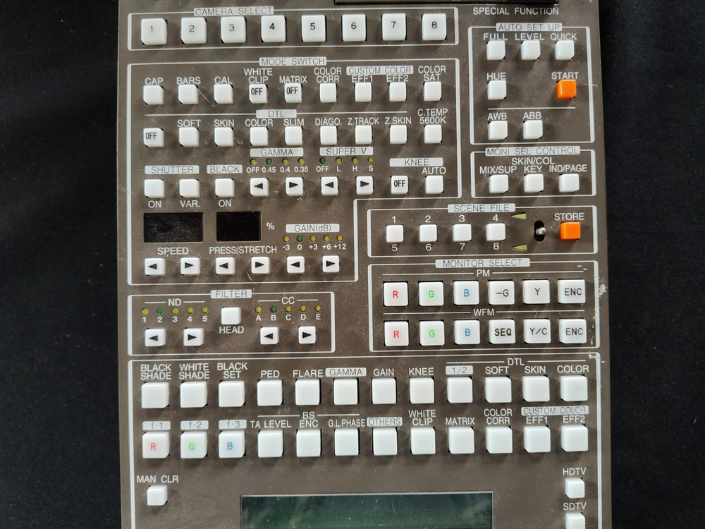 Ikegami MCP-110 Maintenance Control Panel