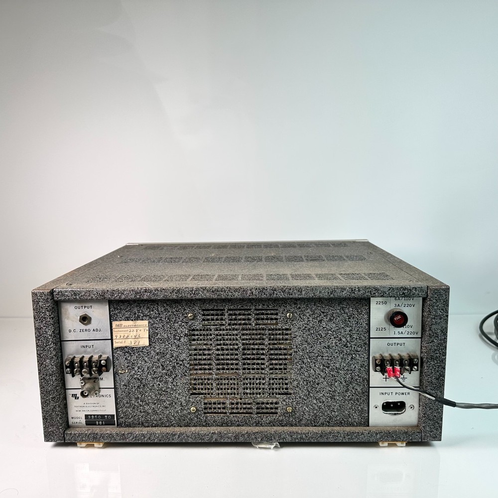 MB Electronics 2250MB Power Amplifier Vintage 2250 TO