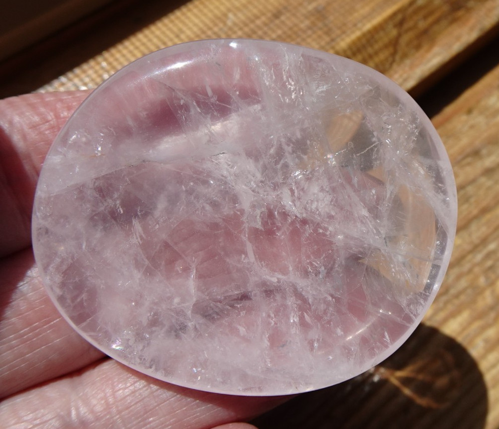 Rose Quartz Worry Stone sc808f