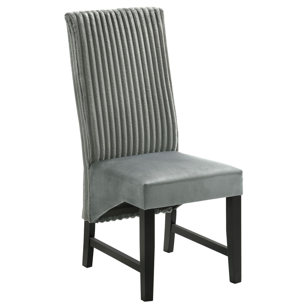 Barrand Upholstered Dining Side Chair Grey