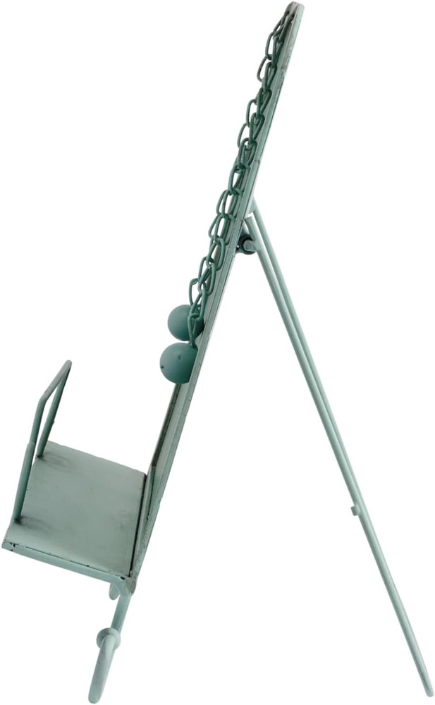 Metal Cookbook Holder, Blue