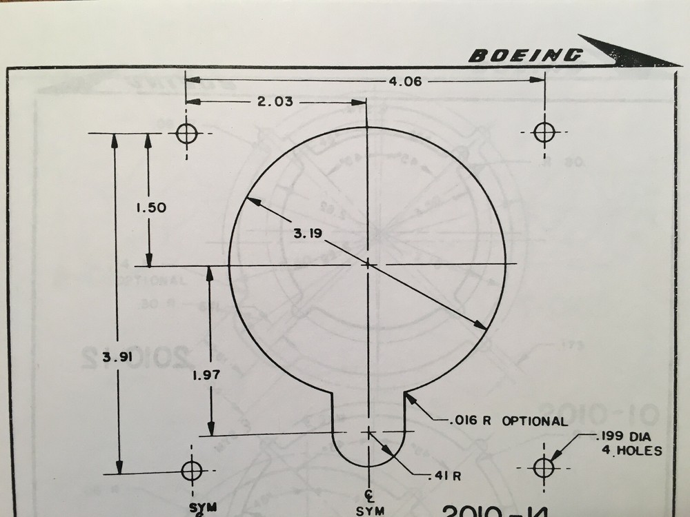 Boeing Standard Cutout Patterns & Placards Manual